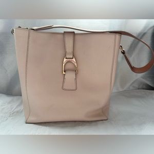 Never used-no tags-Soft Pale Pink Dooney & Bourke handbag with matching wallet